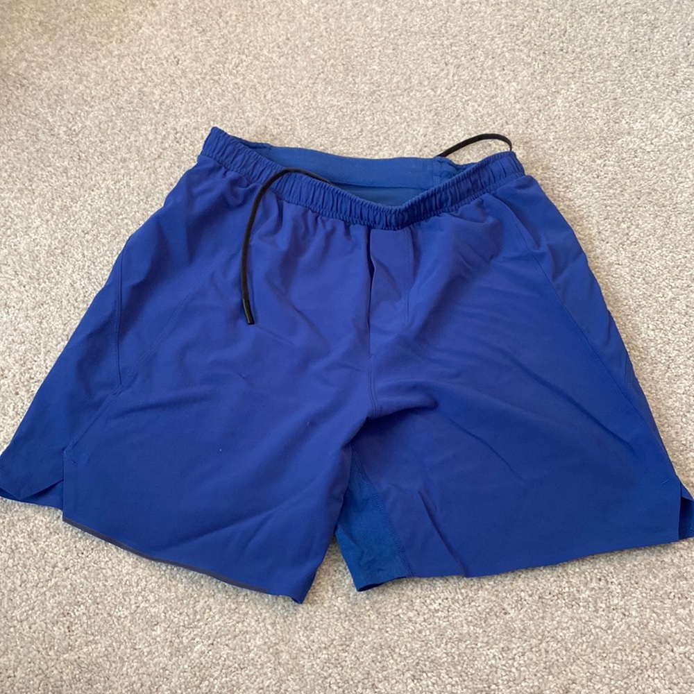 Lululemon royal blue men’s shorts